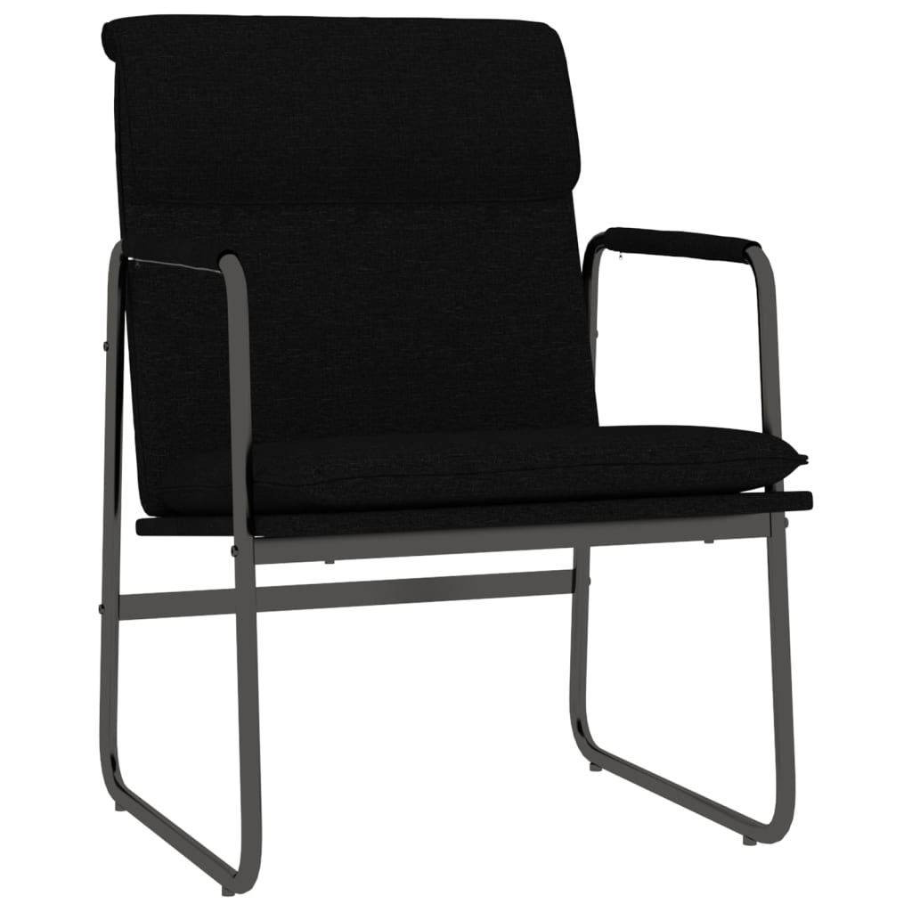 Loungesessel Hellgrau 55x64x80 cm Stoff