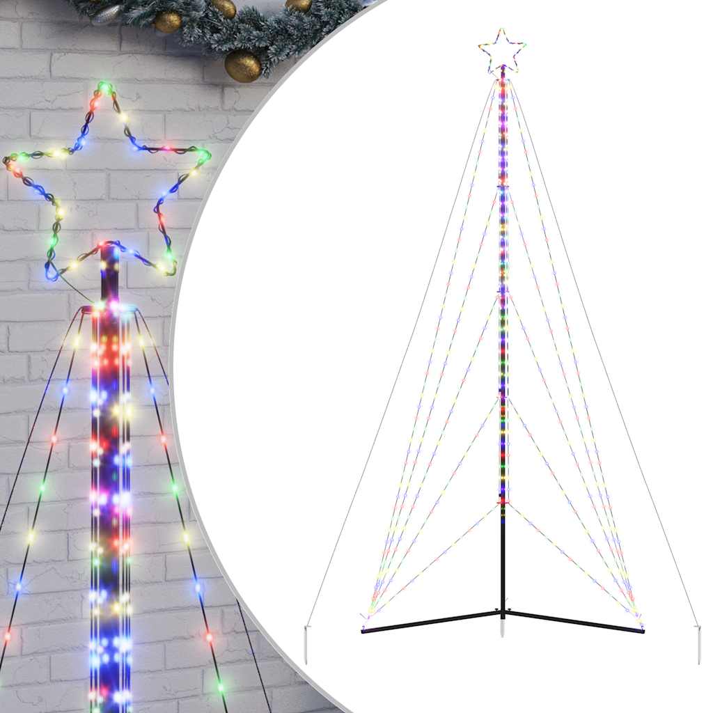 LED Weihnachtsbaum 363 LEDs Warmweiß 182 cm
