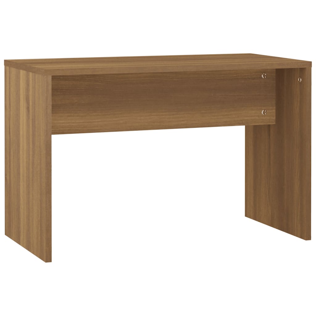 Schminktisch-Set mit LED Weiß Holzwerkstoff