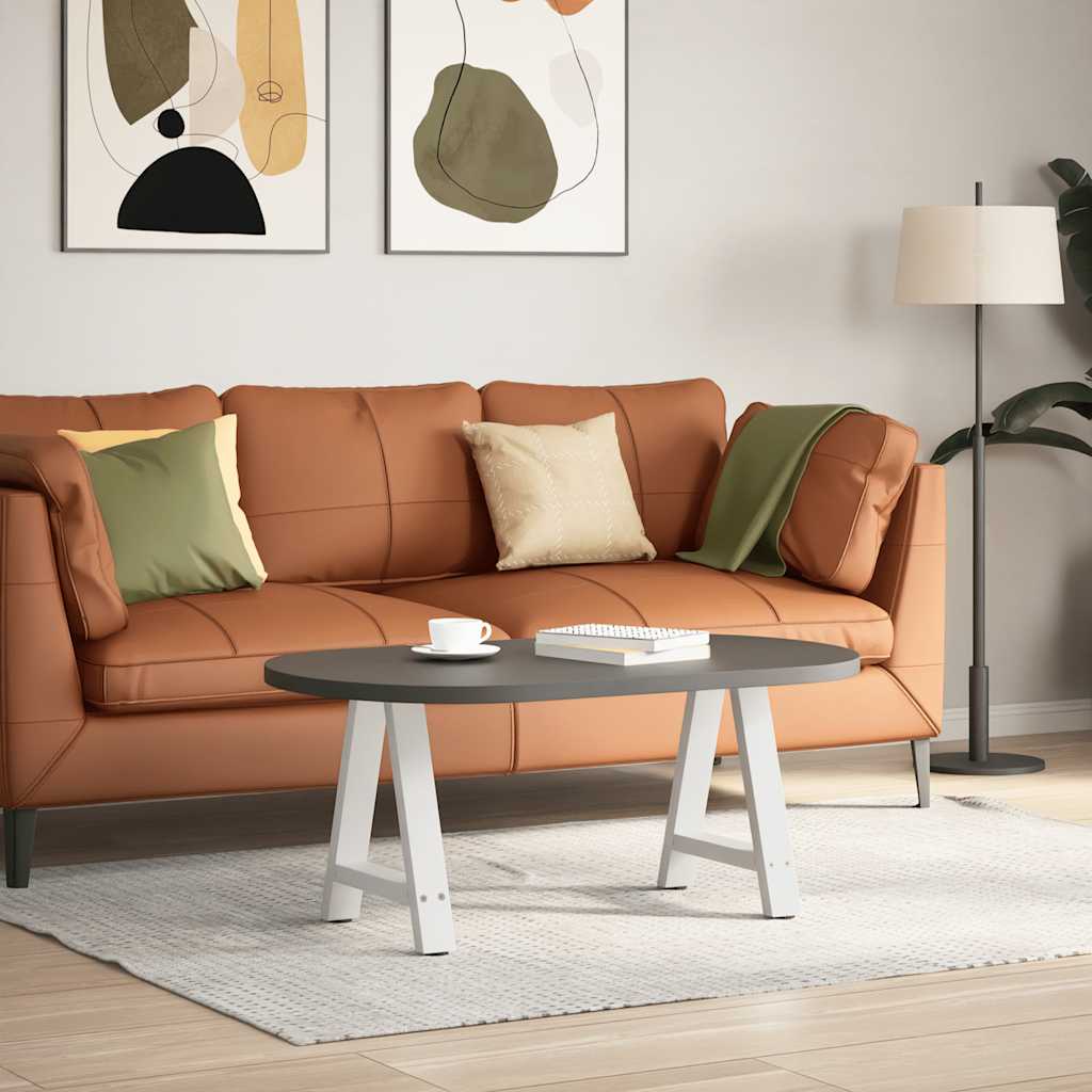 Couchtischbeine A-Form 2 Stk. 30x(30-31) cm Stahl