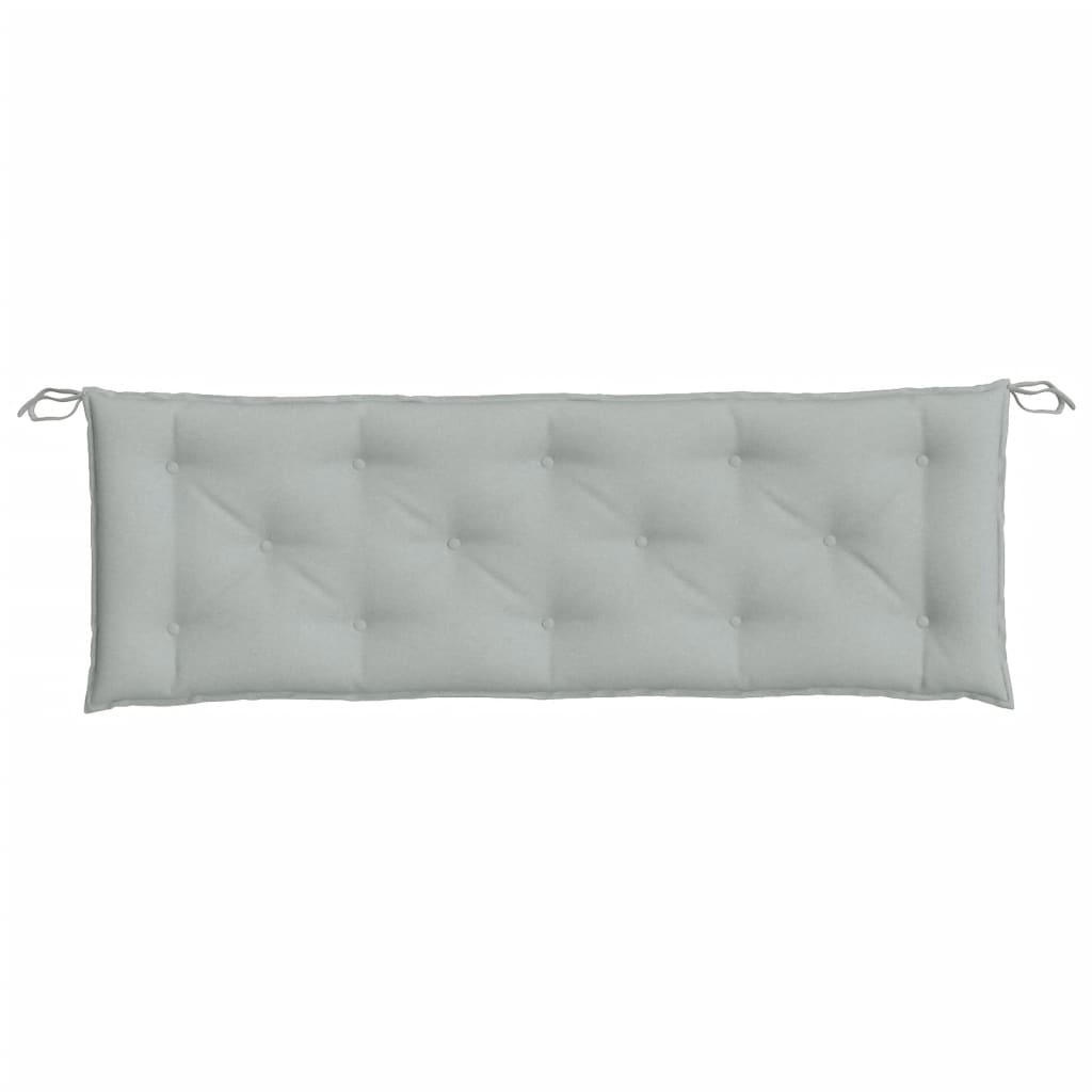 Gartenbank-Auflage Melange Anthrazit 100x50x7 cm Stoff