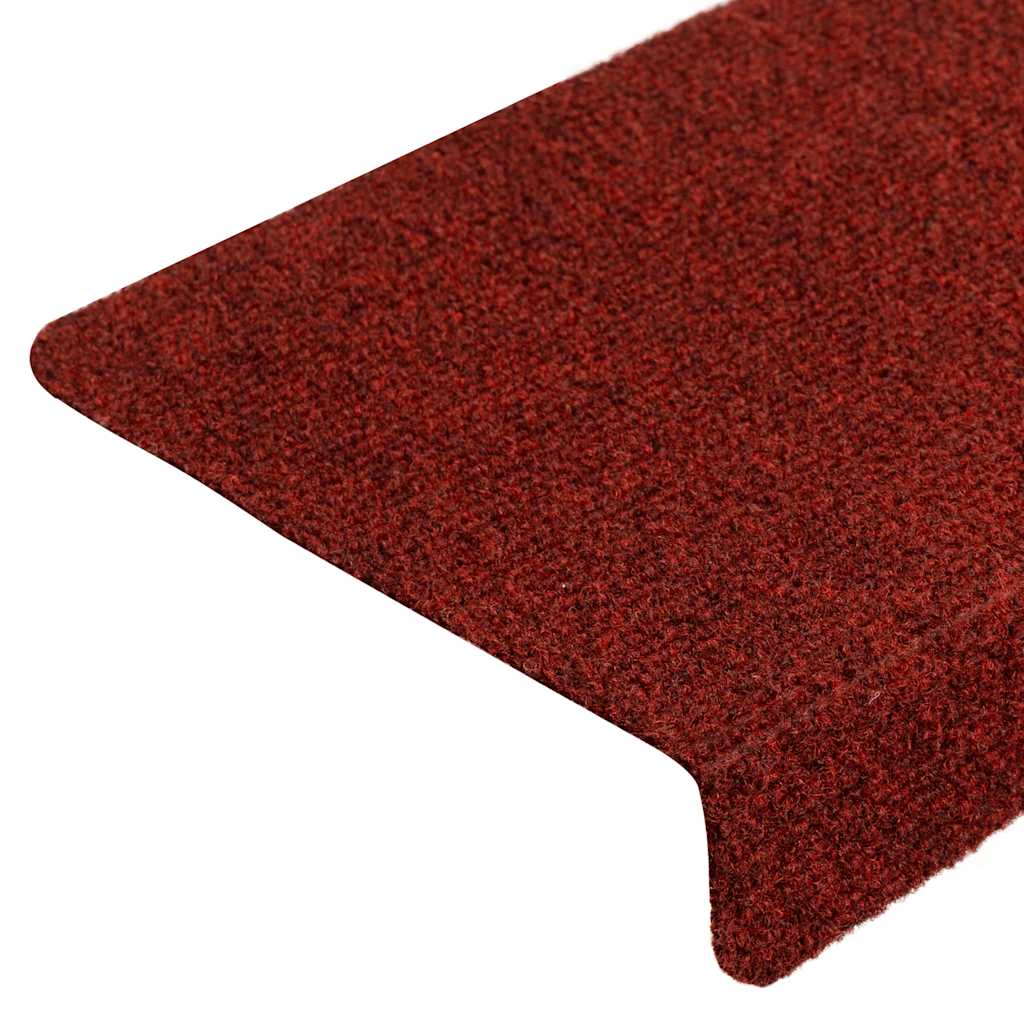 Stufenmatten Selbstklebend 15 Stk. 65x21x4 cm Hellbraun Rechteckiger Rand