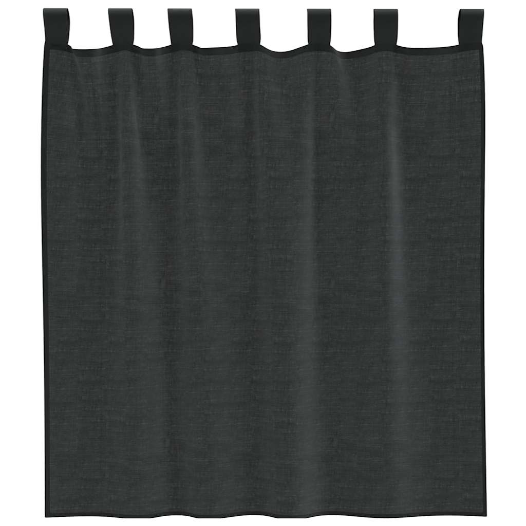 Voile Vorhänge mit Ösen 2 Stk. Apfelgrün 140x140 cm