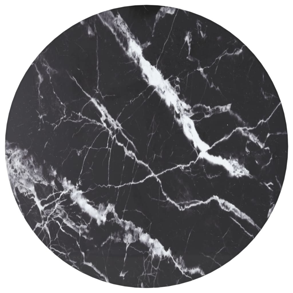 Tischplatte aus gehärtetem Glas quadratisch 700x700 mm