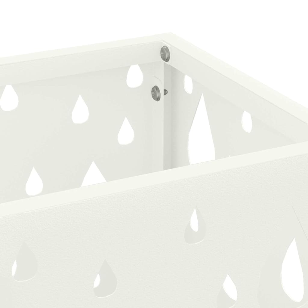 Regenschirmständer Schwarz 15,5 x 15,5 x 49 cm Stahl