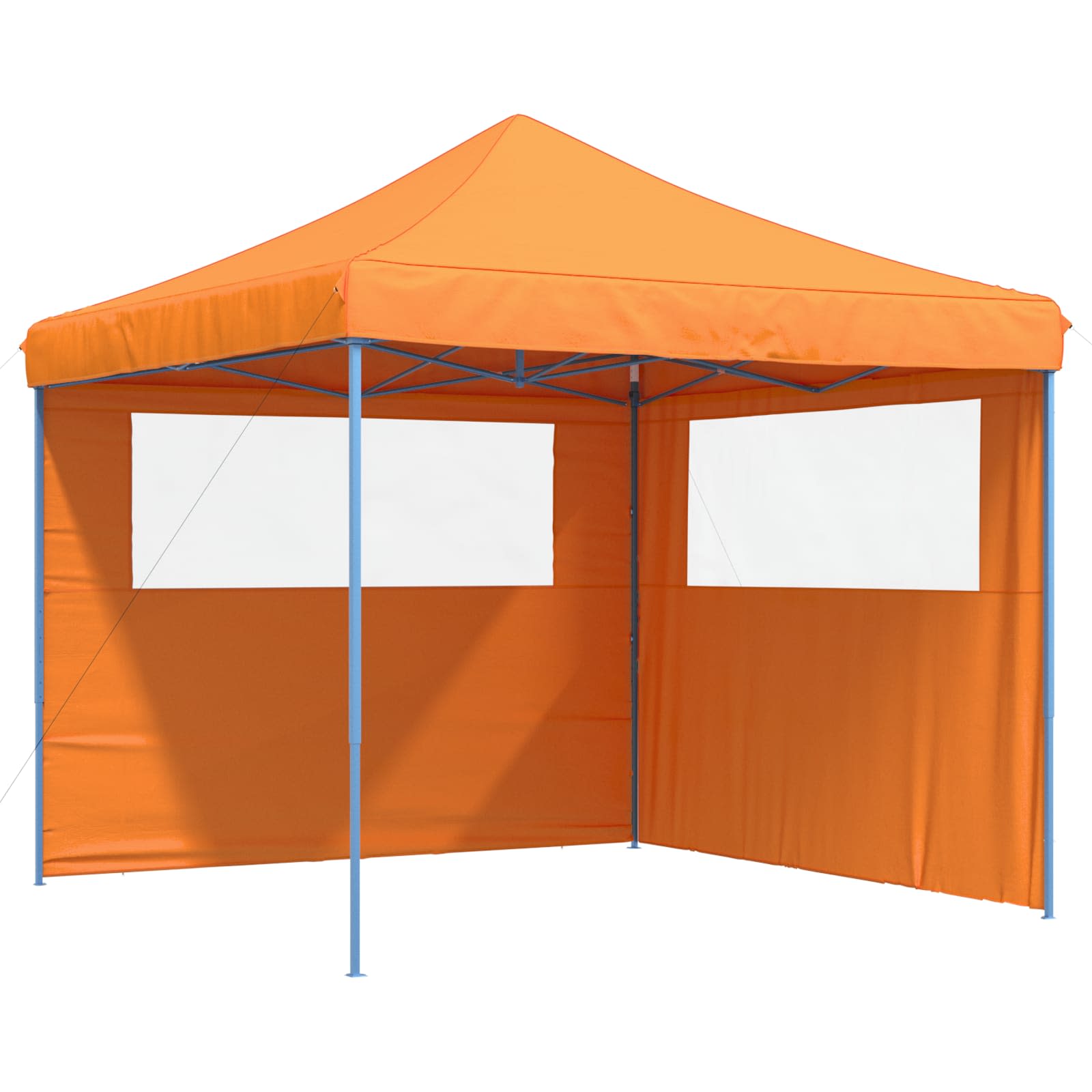 Partyzelt Faltbar Pop-Up Schwarz 292x292x315 cm