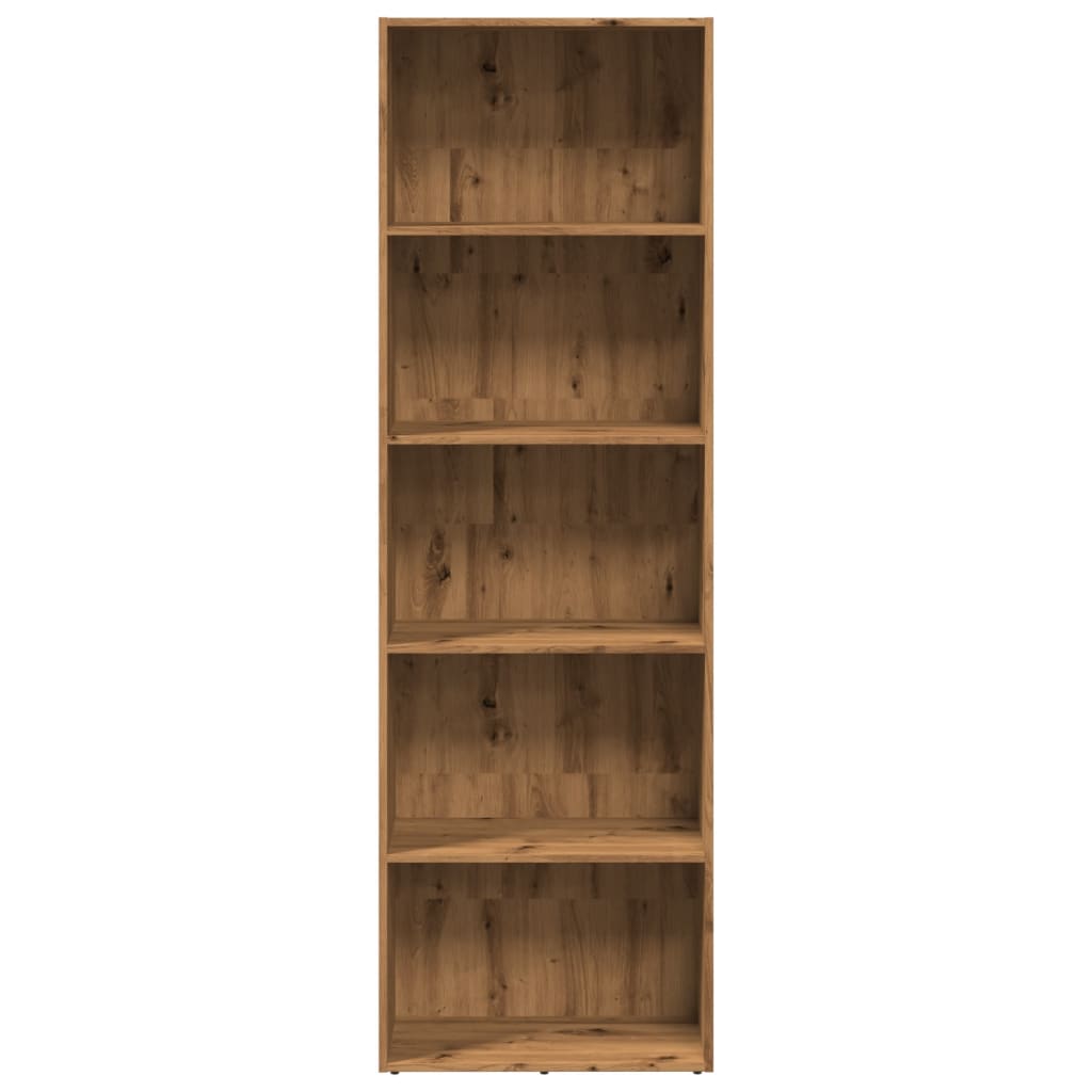 Bücherregal Weiß 80x30x189 cm Holzwerkstoff