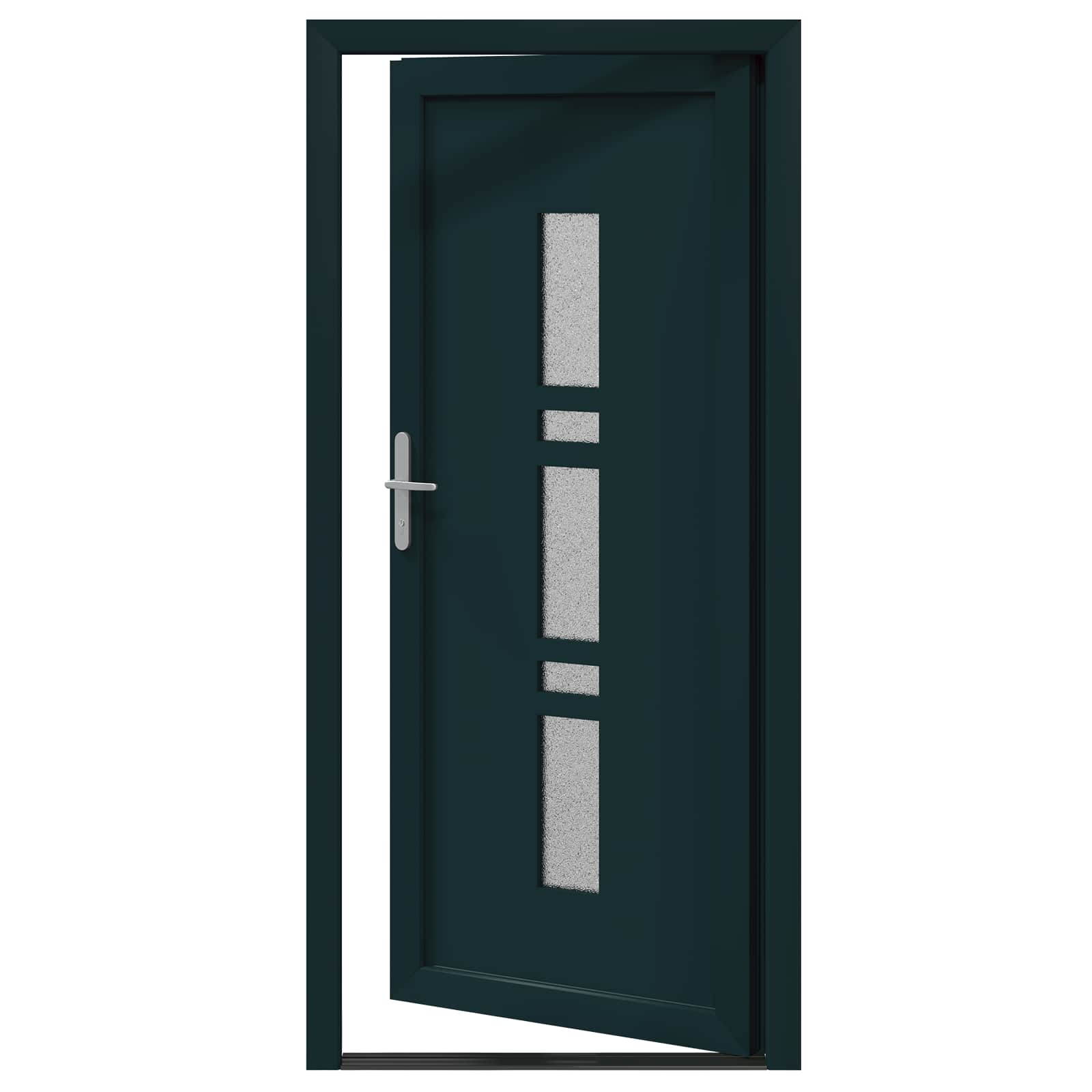 Vordertür Anthrazit 88 x 200 cm PVC