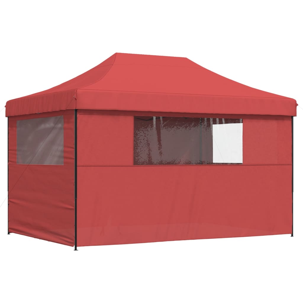 Partyzelt Faltbar Pop-Up Beige 410x279x315 cm
