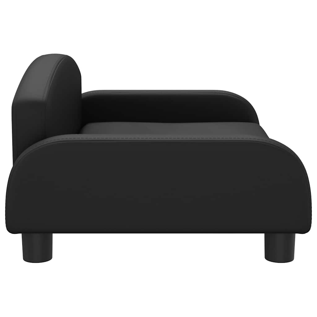 Hundebett Dunkelgrau 70x45x30 cm Stoff