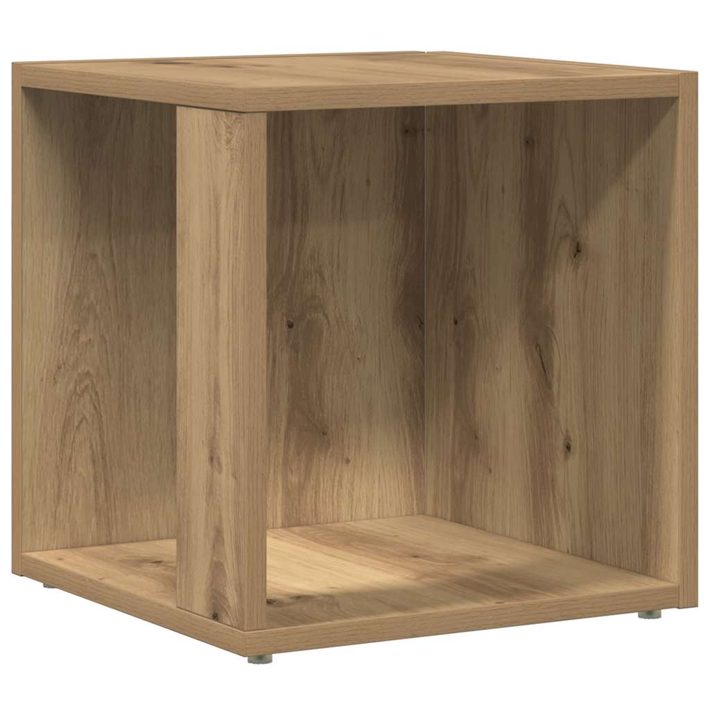Beistelltisch Weiß 33x33x34,5 cm Holzwerkstoff