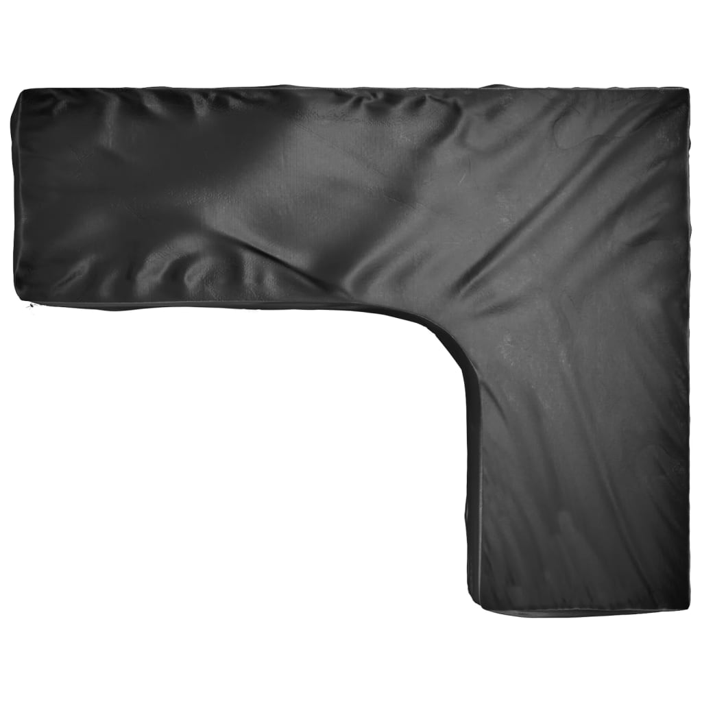 Gartenmöbel-Abdeckungen 2 Stk. L-Form 12 Ösen 250x250x90 cm