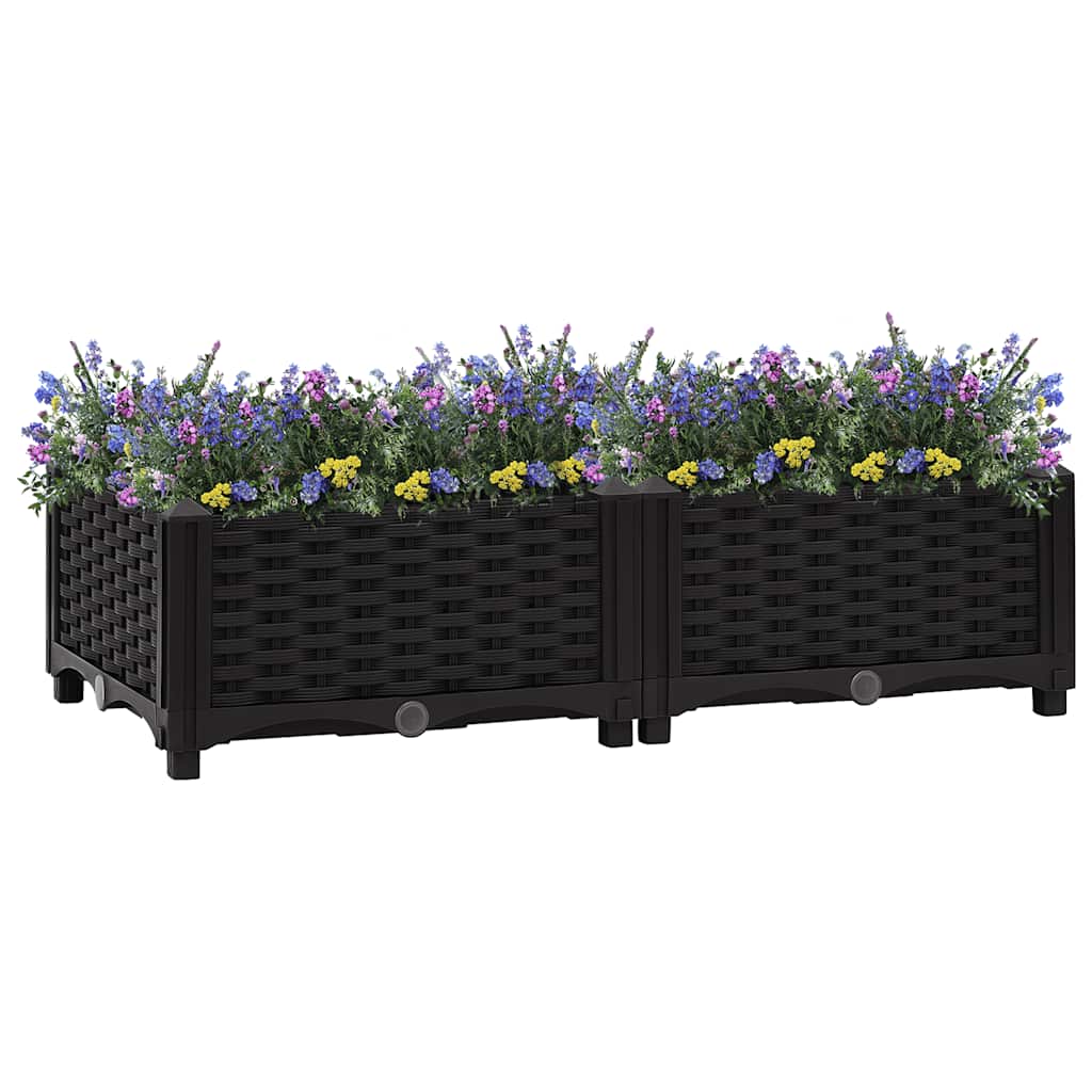 Hochbeet 40x40x23 cm Polypropylen
