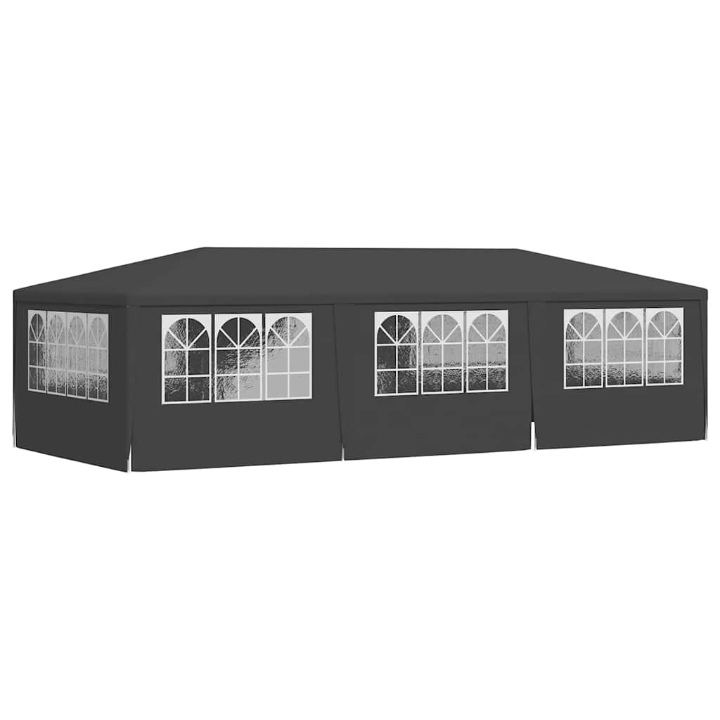 Party-Zelt Rot 200 x 200 x 240 cm PE und Stahl
