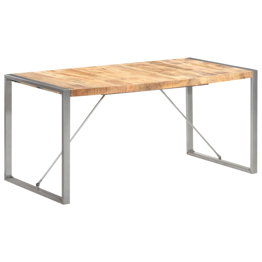 Esstisch 220x100x75 cm Massivholz Akazie