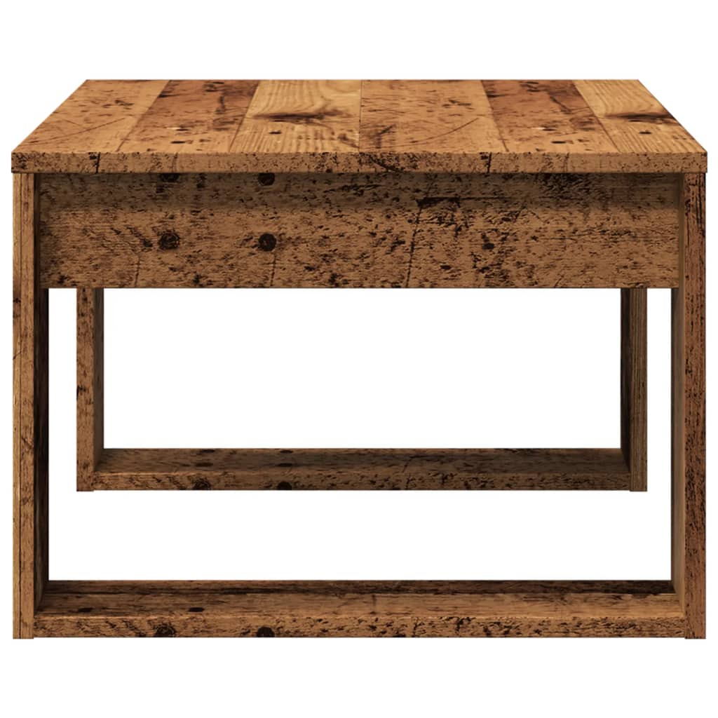 Beistelltisch Weiß 50x50x35 cm Holzwerkstoff