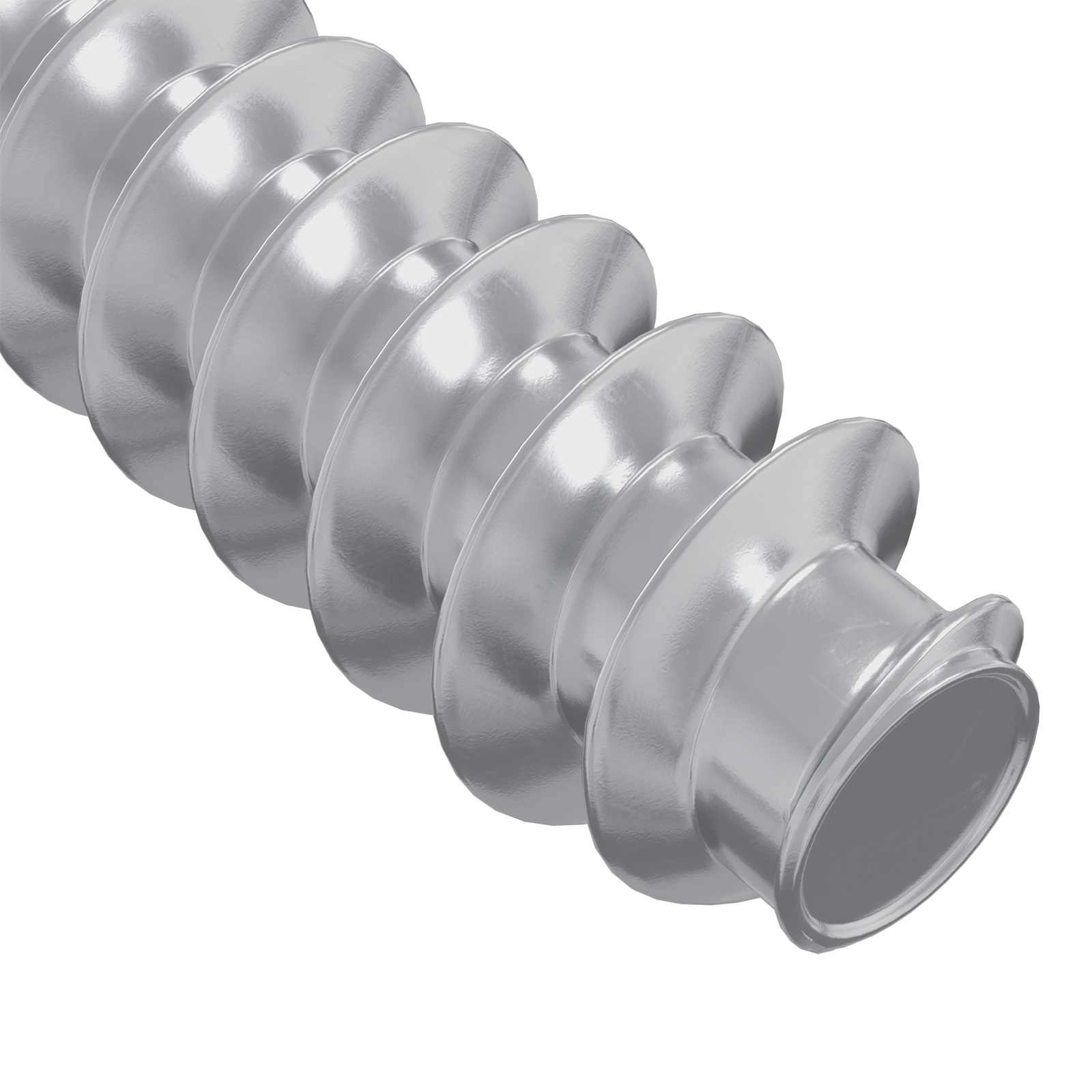 Kopfschraube 2 pcs Silber M7 x 40 mm Stahl