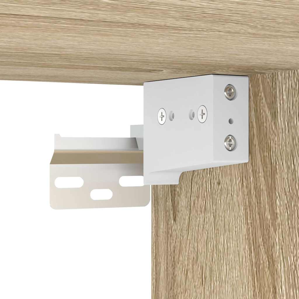 Wand-Schuhschrank Weiß 100x35x38 cm Holzwerkstoff