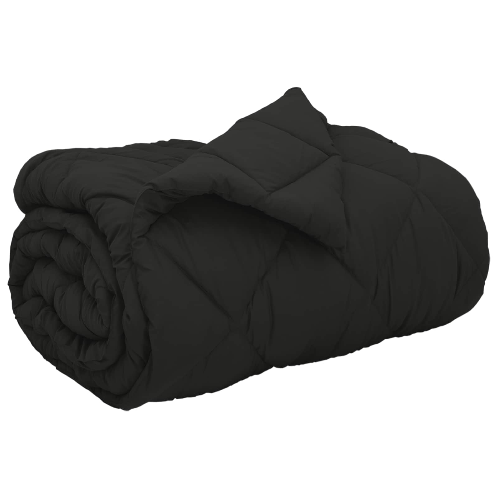 Winterbettdecke Anthrazit 135 x 200 cm Mikrofaser
