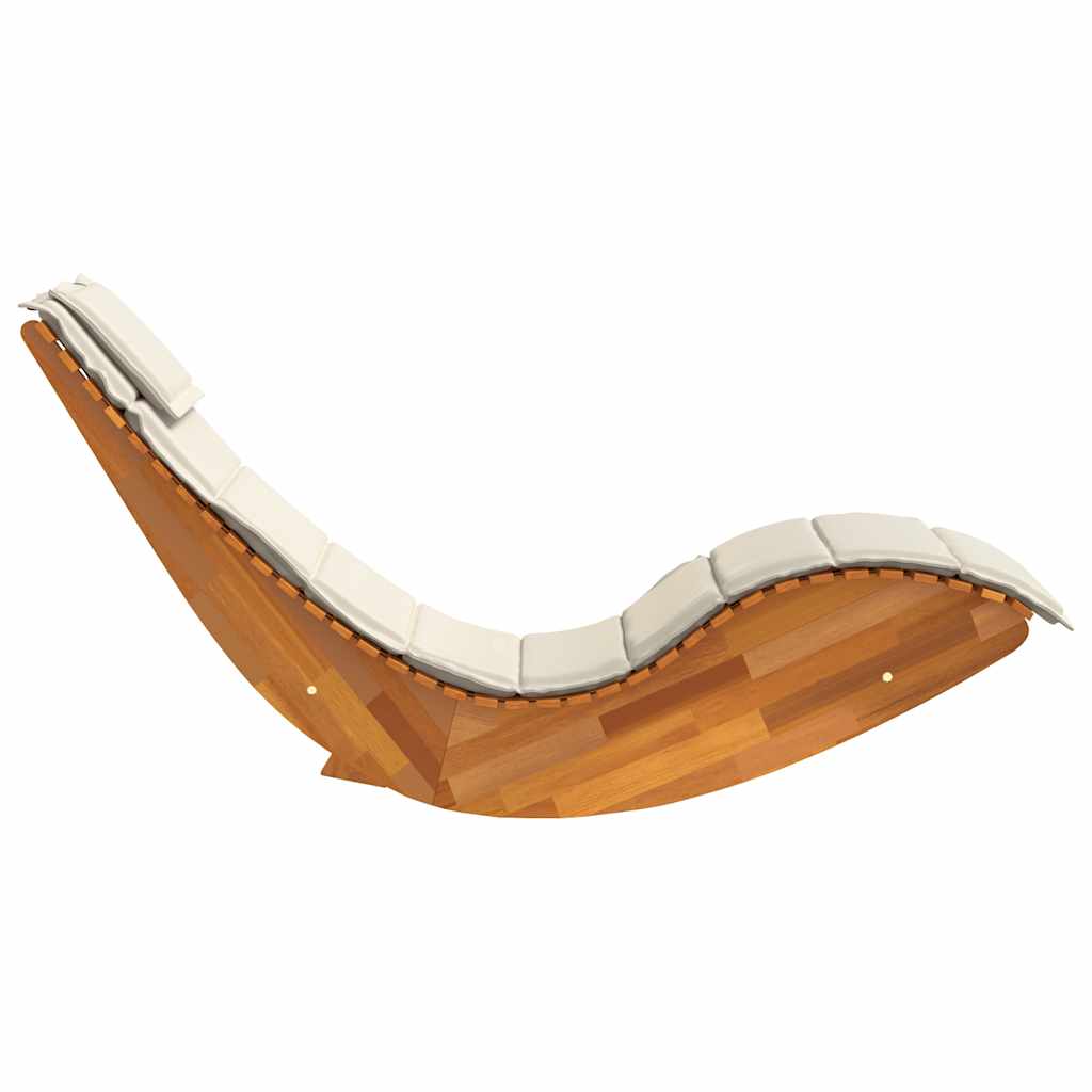Schaukelstühle Sonnenliegen 2 Stk. Akazienholz