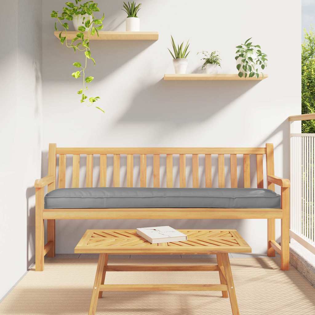 Palettenkissen Anthrazit 180 x 40 x 8 cm Oxford-Stoff