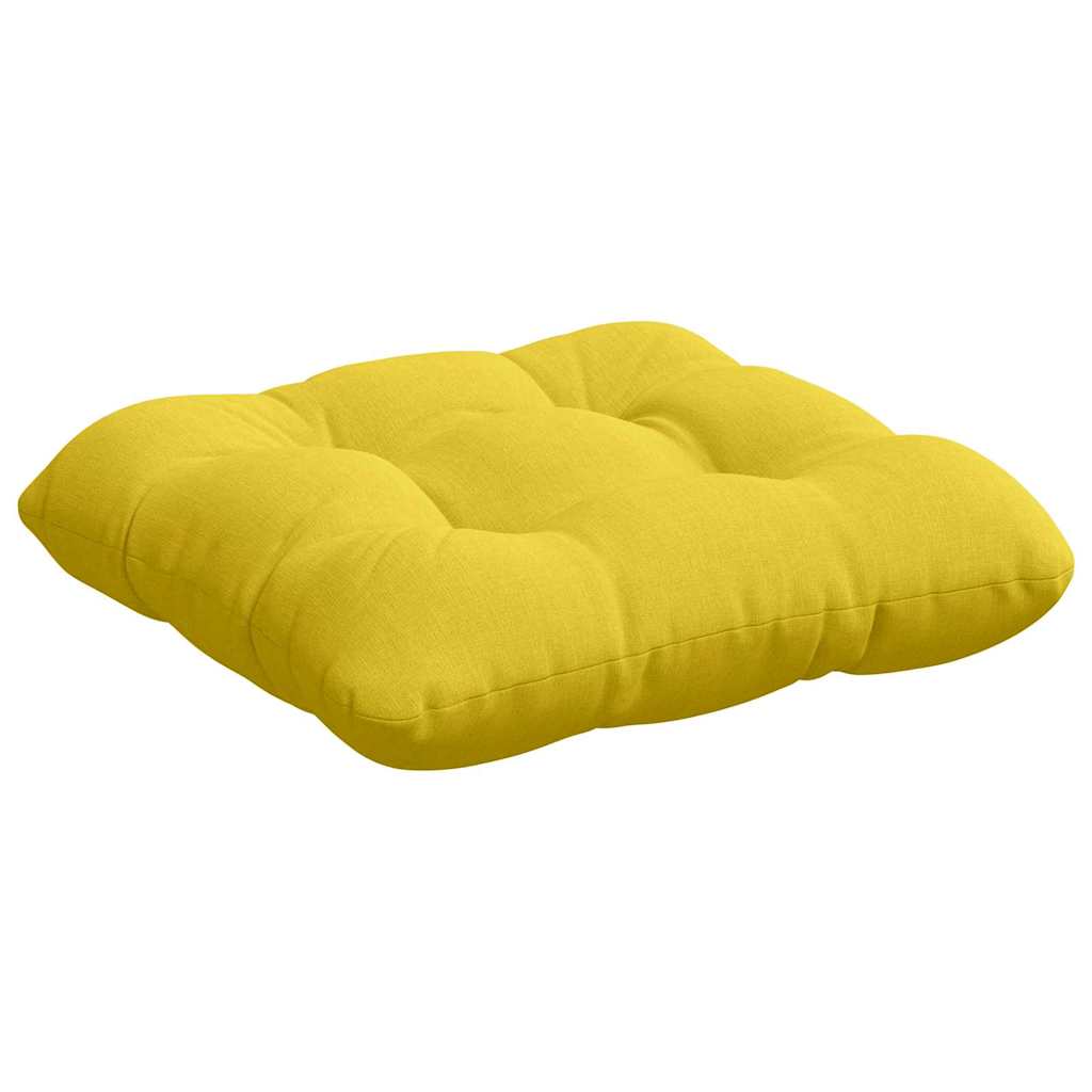 Sitzkissen 4 pcs Hellgrau 40 x 40 x 12 cm Stoff