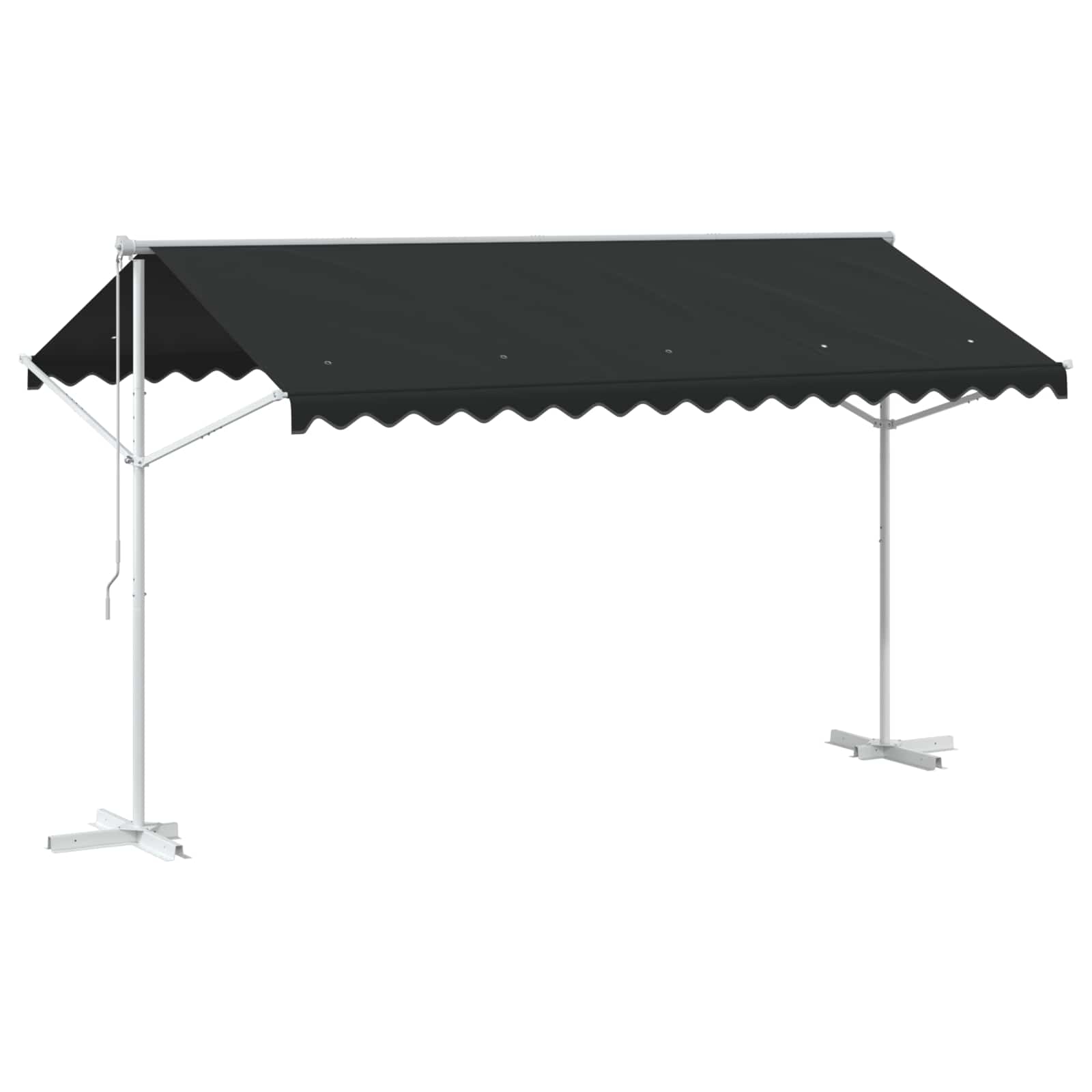 Freistehende Markise 400x300 cm Anthrazit
