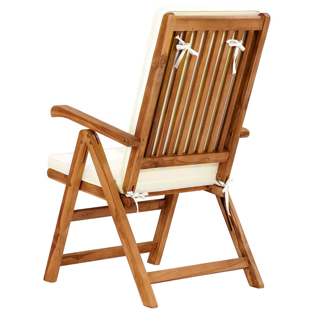 Gartenstuhl 4 pcs Braun und Grau 57 x 71,5 x 104 cm