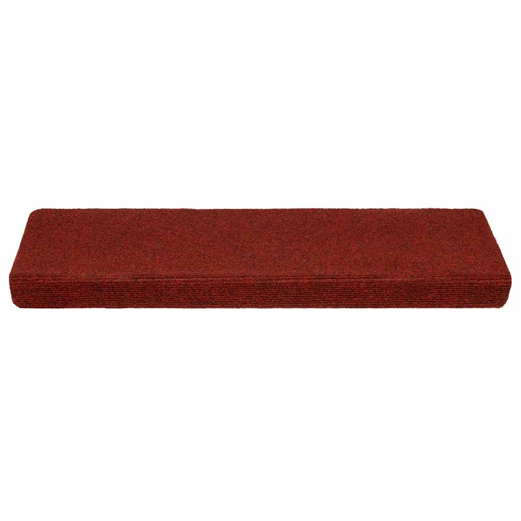 Stufenmatten Selbstklebend 15 Stk. 65x21x4 cm Hellbraun Rechteckiger Rand