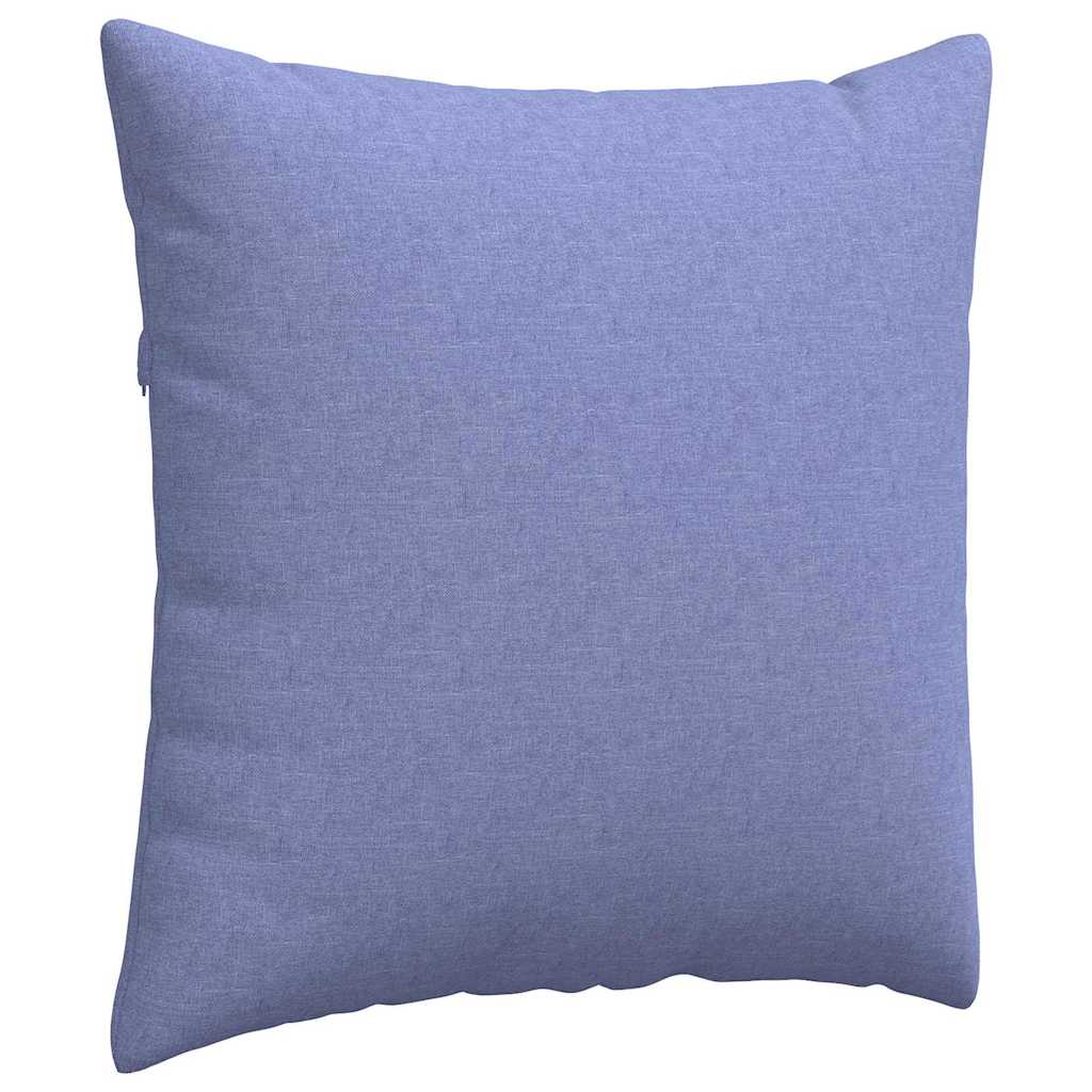 Sofakissen 2 pcs Hellgrau 50 x 30 cm Stoff