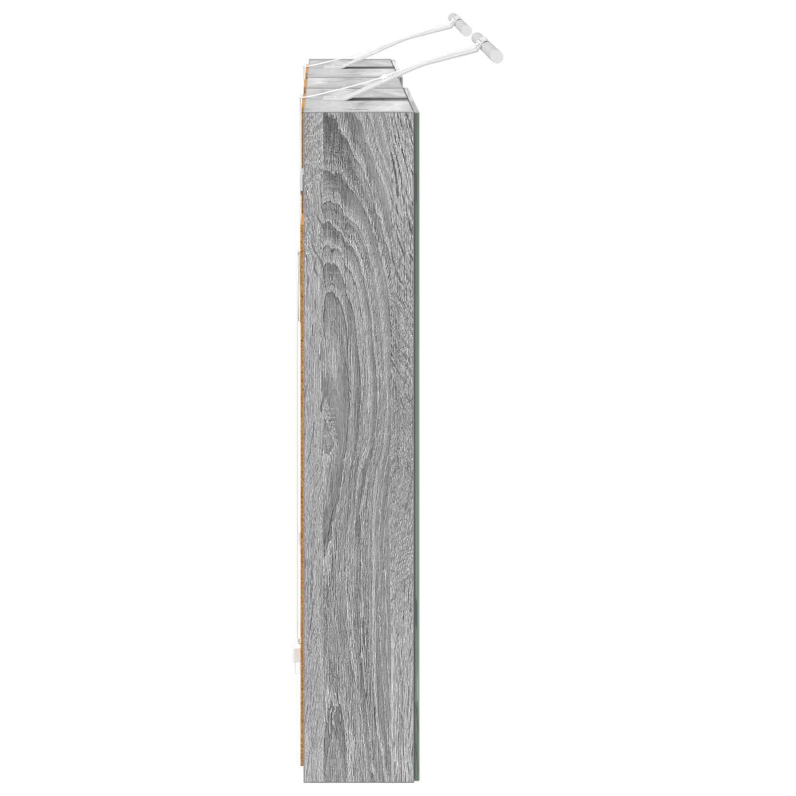 Badezimmerschrank-Set 3 pcs 80 x 10,5 x 50 cm Holzwerkstoff