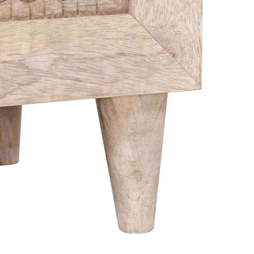 TV-Schränk mit Schubladen 80 x 33 x 46 cm Massivholz Mango