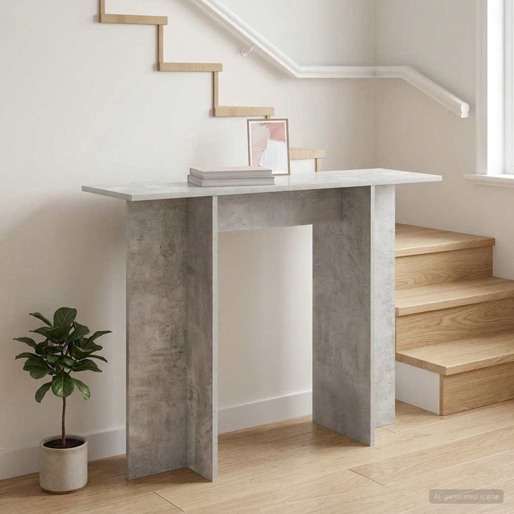 Konsolentisch Weiß 100 x 30 x 75 cm Holzwerkstoff