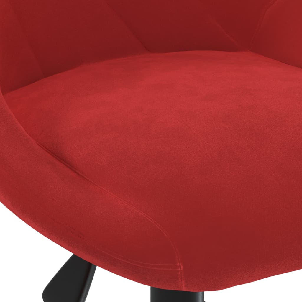 Bürostuhl Drehbar Creme Samt