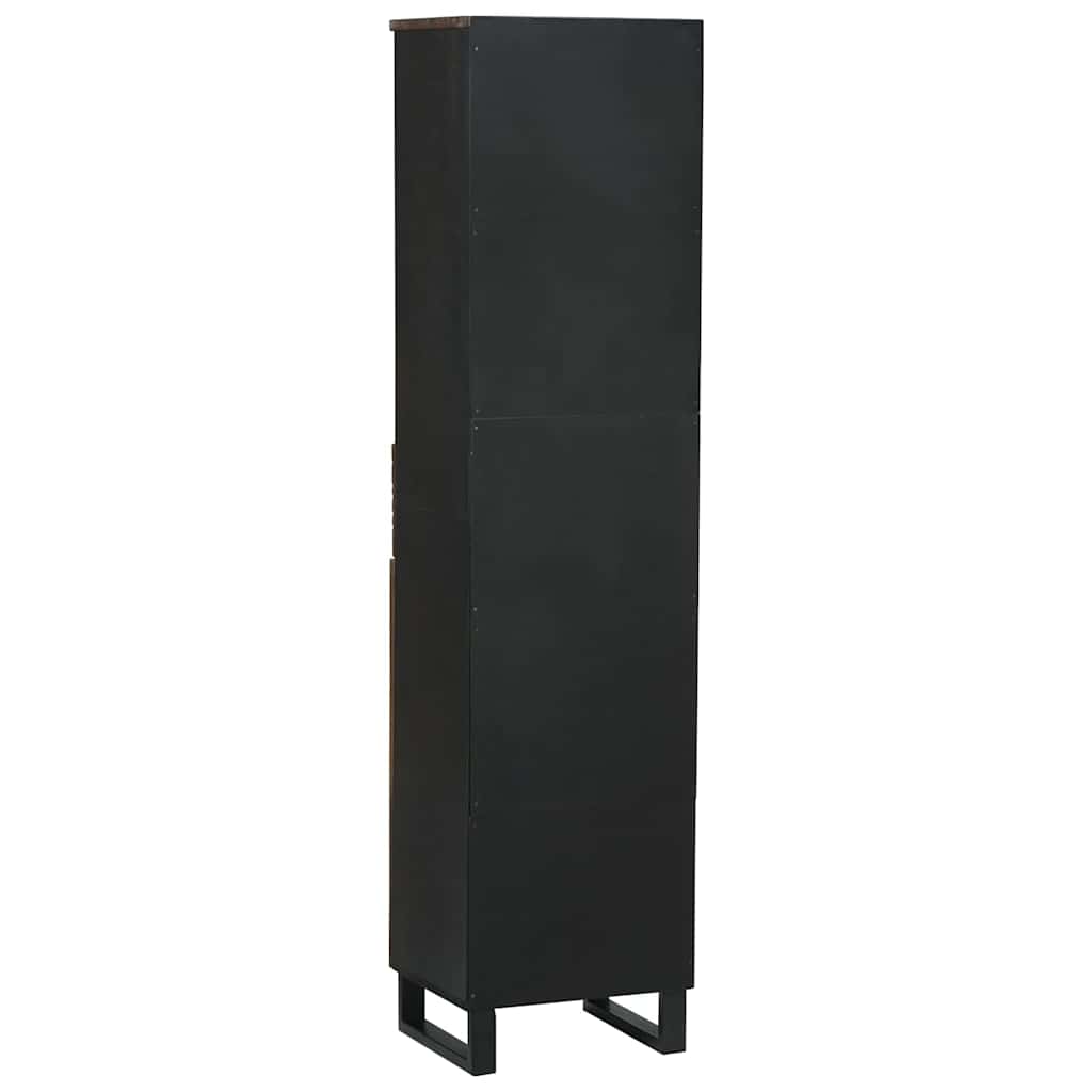Badezimmerschrank Natur 38 x 33 x 160 cm Holzwerkstoff