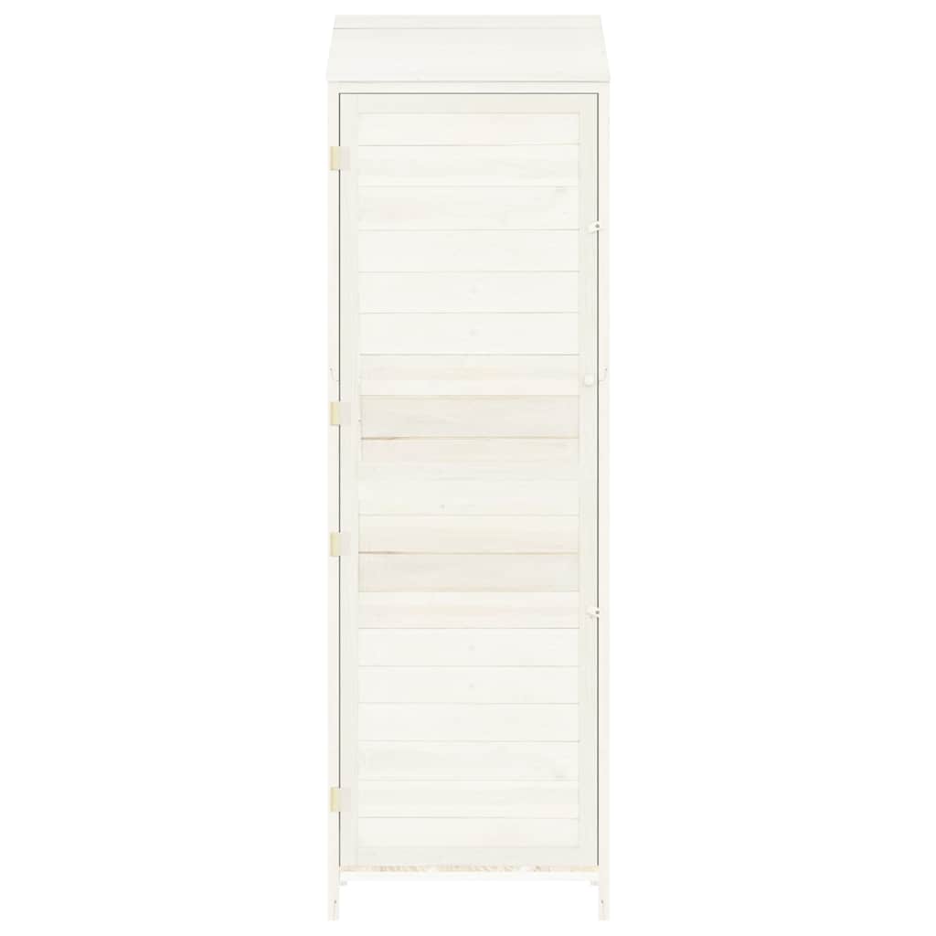 Geräteschuppen 55x52x174,5 cm Massivholz Tanne