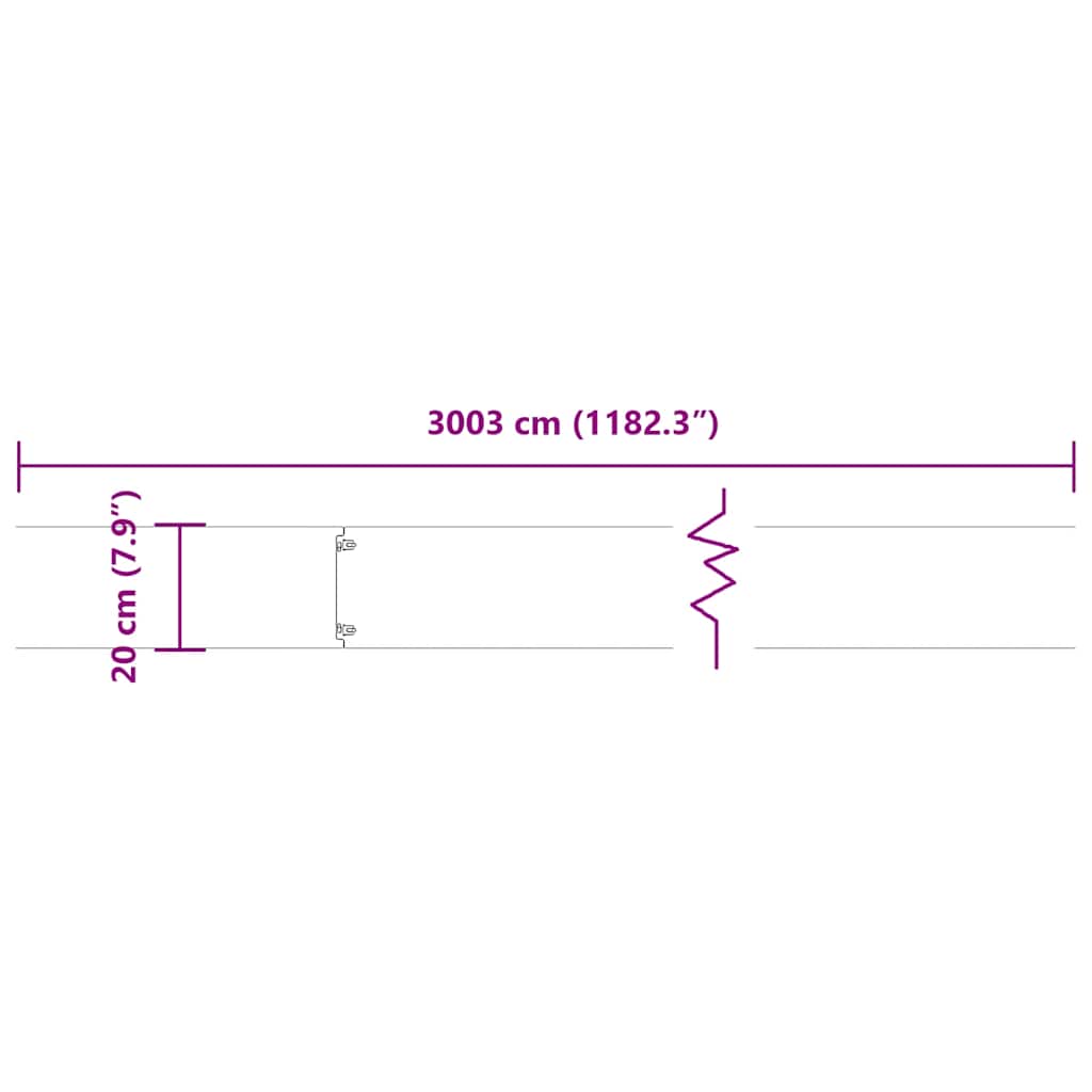 Raseneinfassung 10 pcs 10 x 103 cm Wetterfeststahl Rostig