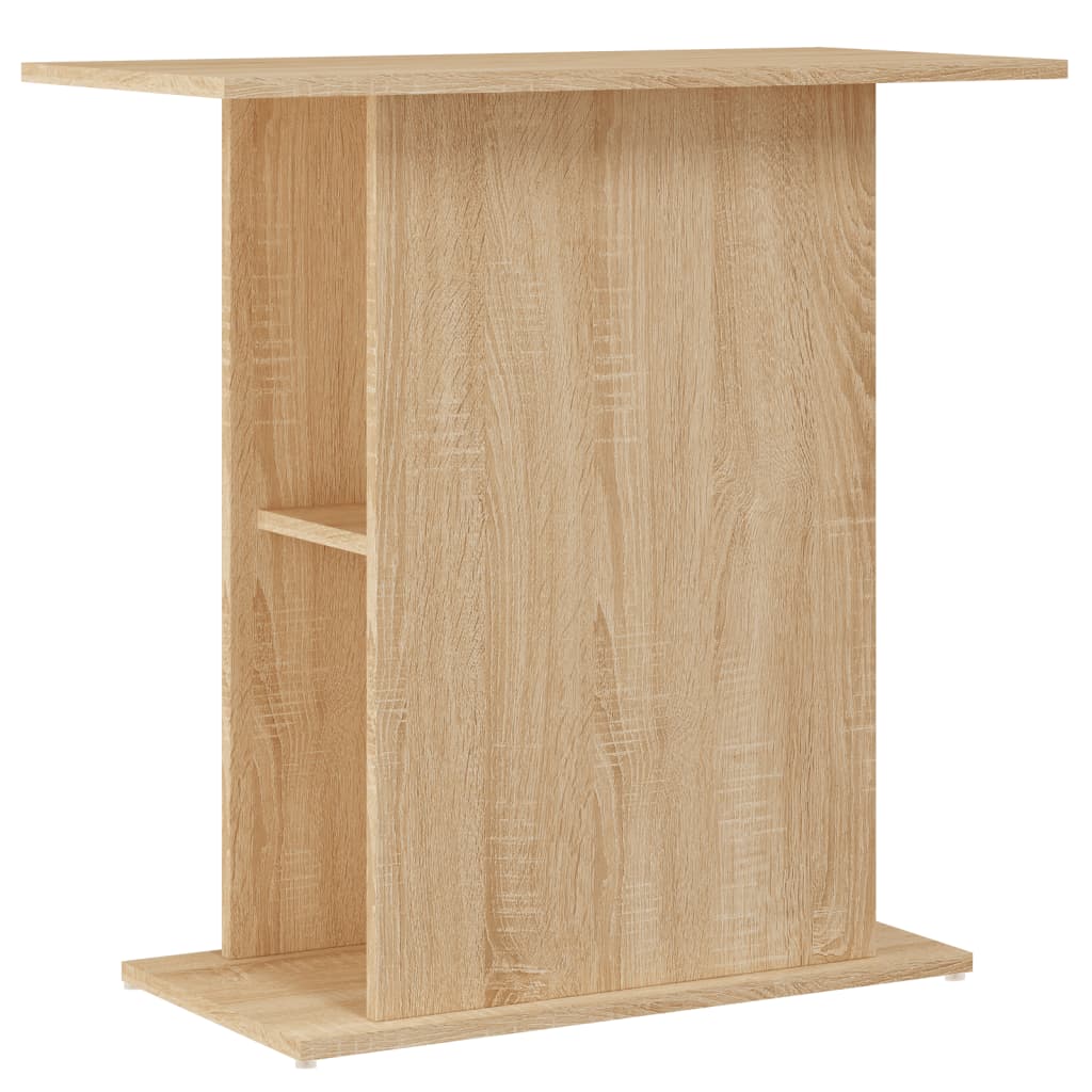 Aquariumständer Weiß 60,5x36x72,5 cm Holzwerkstoff