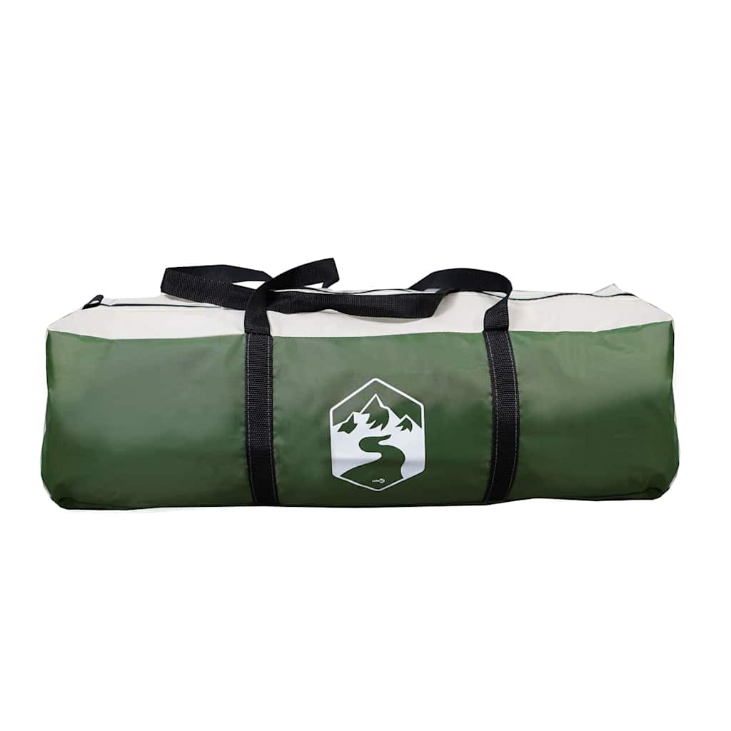 Campingzelt mit Dach mit Speicher Grün 320 x 275 x 190 cm Taft