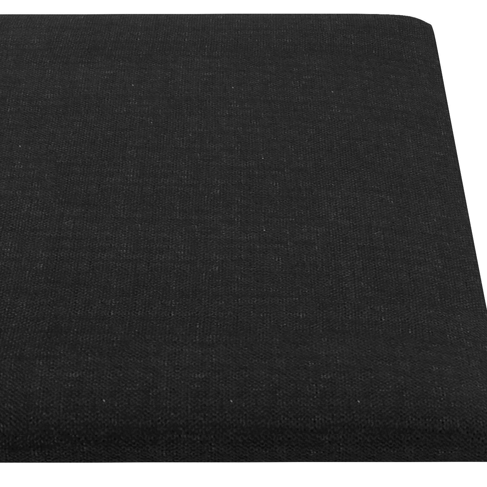 Wandkopfteilen 12 pcs 30 x 15 cm Creme Stoff