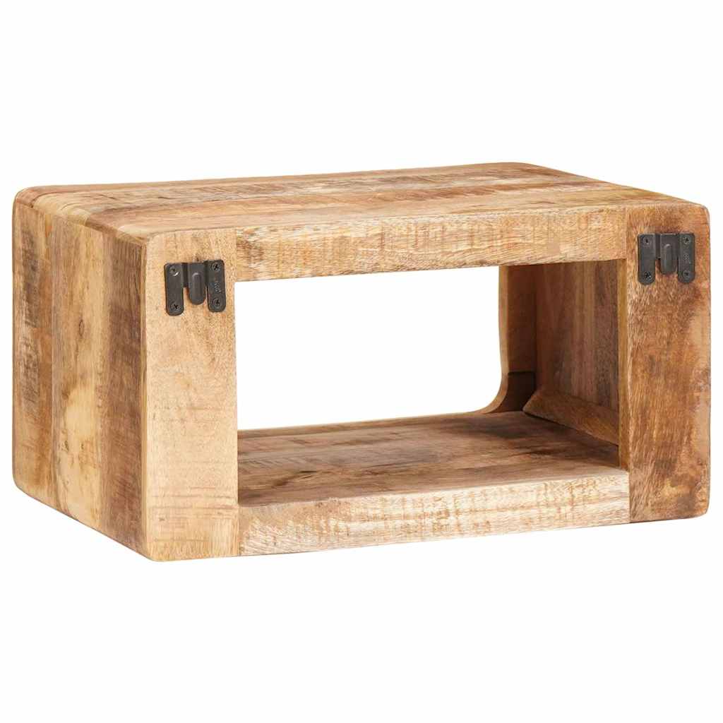 Nachttisch Braun 45 x 30 x 24 cm Massives upgecyceltes Holz