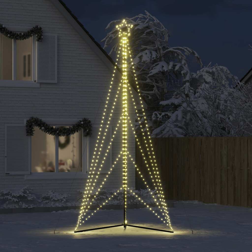 LED Weihnachtsbaum 363 LEDs Warmweiß 182 cm