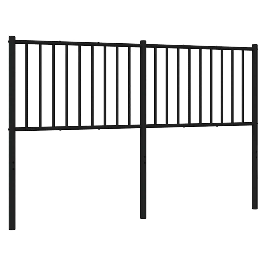 Ersatz-Kopfteil Metall Schwarz 75 cm