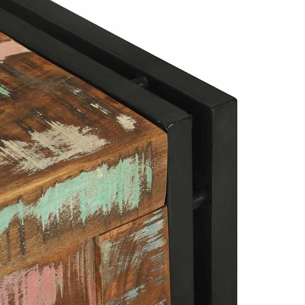 Aufbewahrungsbox 50 x 50 x 50 cm Massives upgecyceltes Holz
