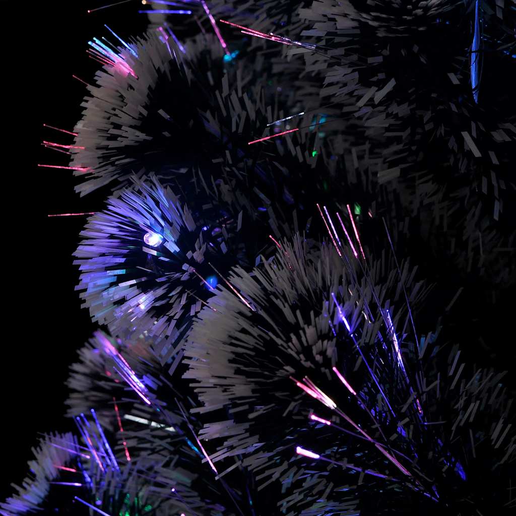 Vorbeleuchteter Weihnachtsbaum mit Ständer und LED 150 cm Glasfaser