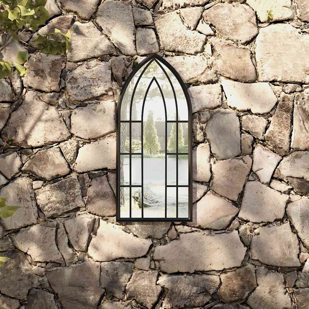 Gartenspiegel Sand 100x45 cm Eisen