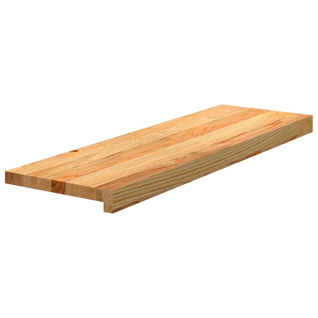 Treppenstufen 4 Stk. Unbehandelt 70x25x2 cm Massivholz Eiche