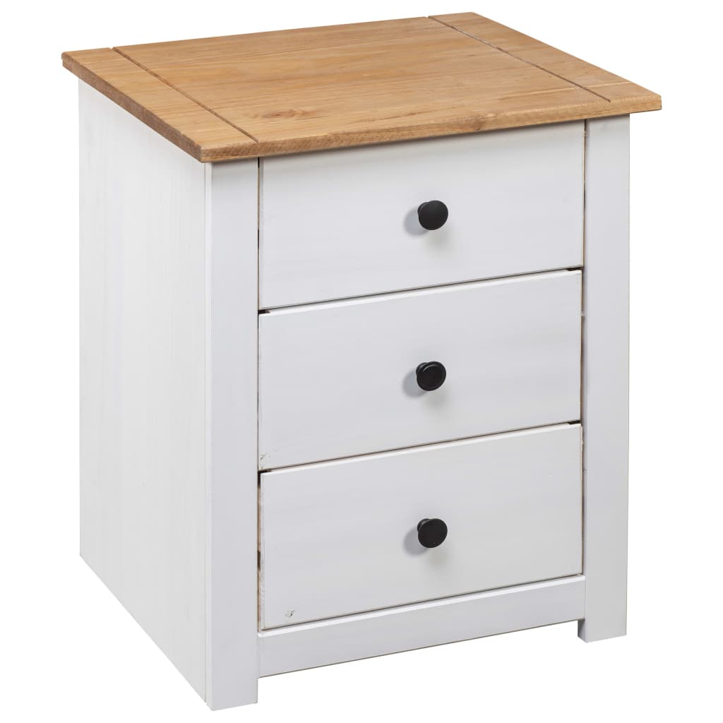Nachtschrank 46x40x57 cm Kiefernholz Panama