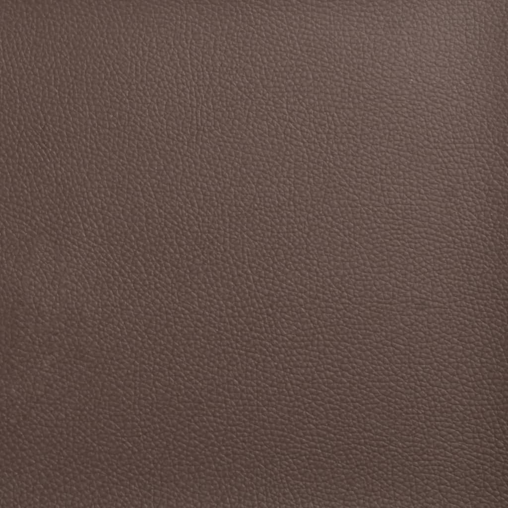 Bürostuhl mit Liegefunktion Schwarz Kunstleder
