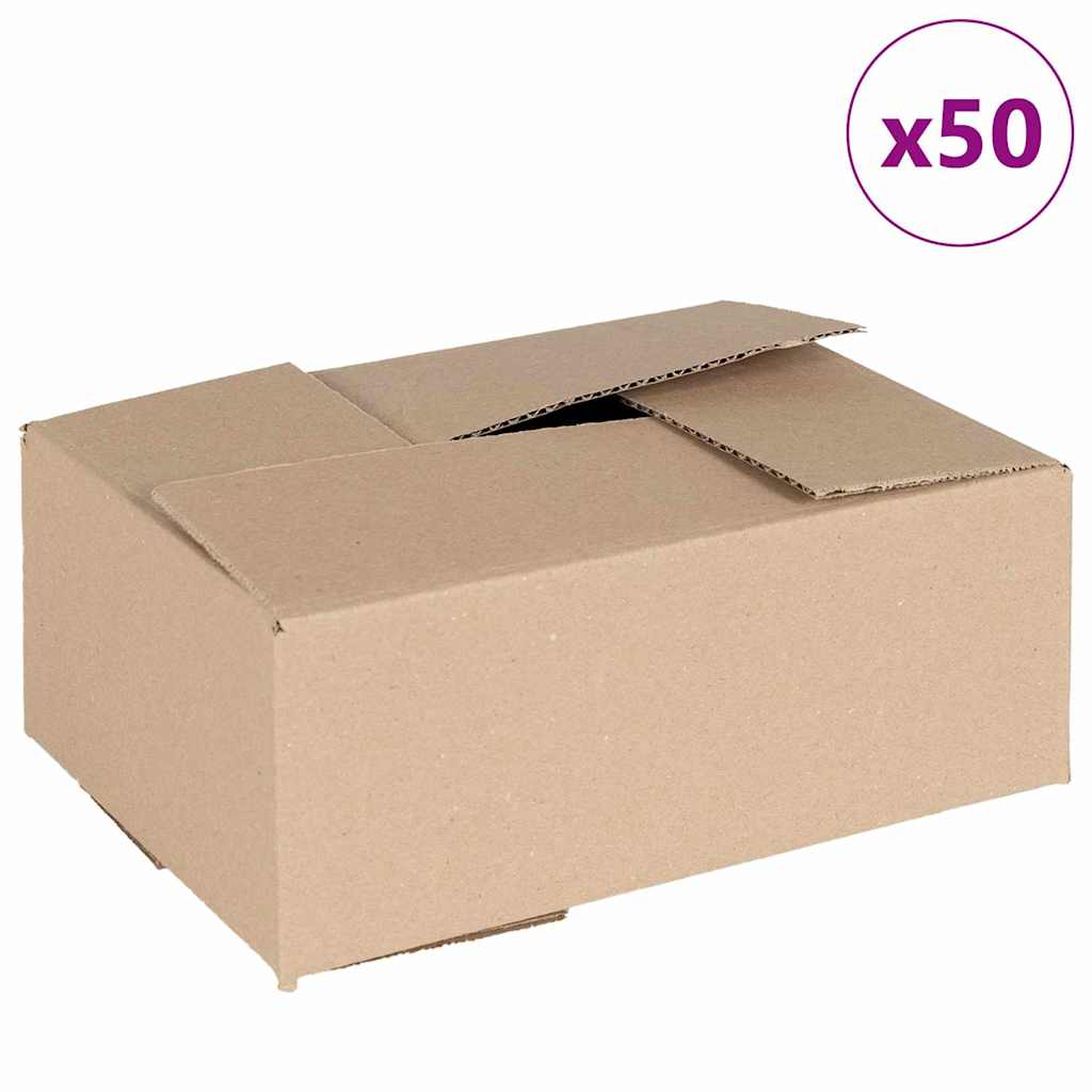 Faltbox mit Speicher 50 pcs Natur 15 x 15 x 8 cm Karton